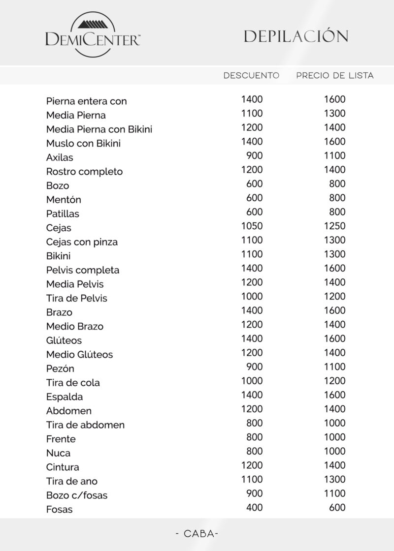 CABA_lista_precios_depilación